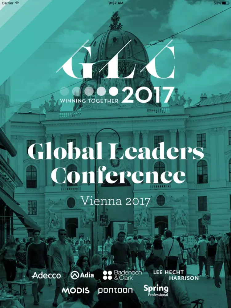 GLC Vienna 2017 iPad 应用截图
