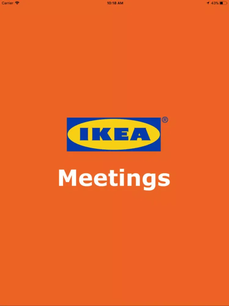 IKEA Meetings iPad  Screenshots