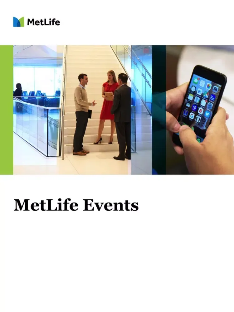 صور MetLife Events App iPad 