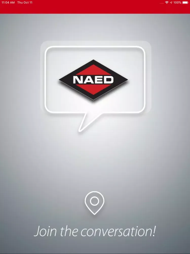 ภาพหน้าจอของ NAED Events iPad 