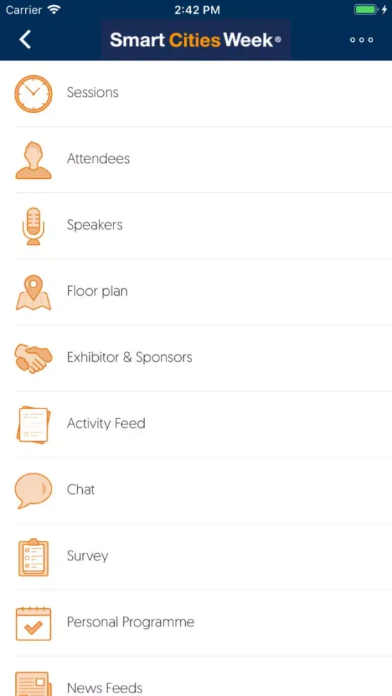 Capturas de pantalla de Smart Cities Week 2019