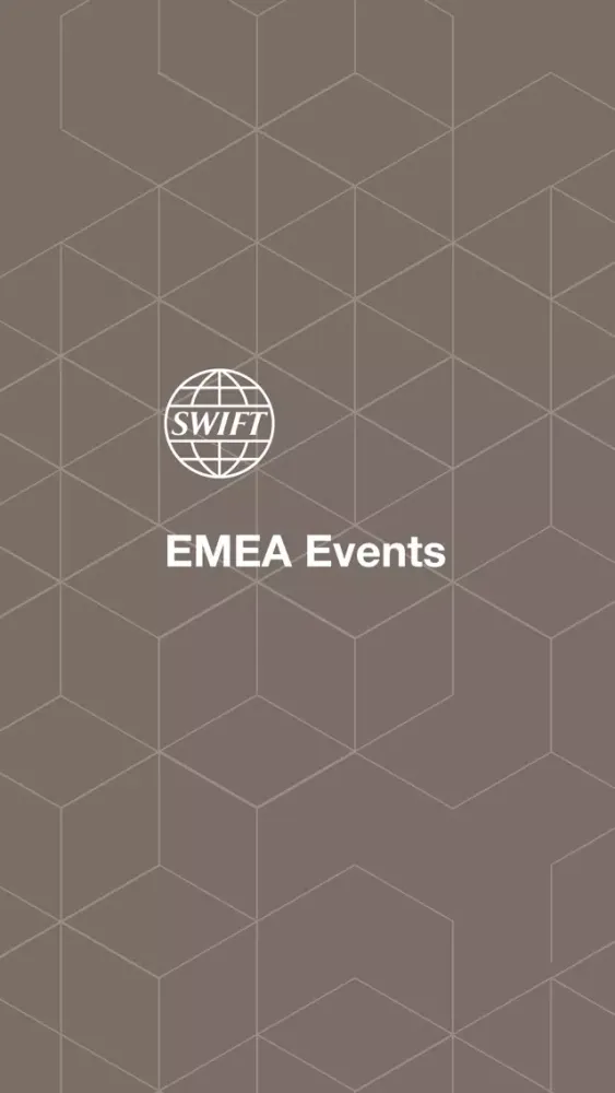 Captures d'écran de SWIFT EMEA Events