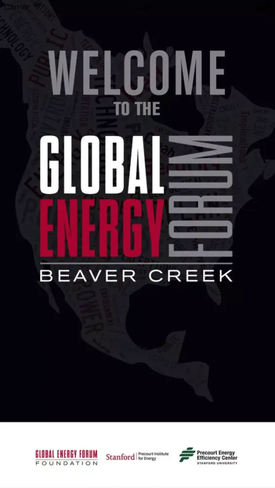 Zrzuty ekranu Global Energy Forum