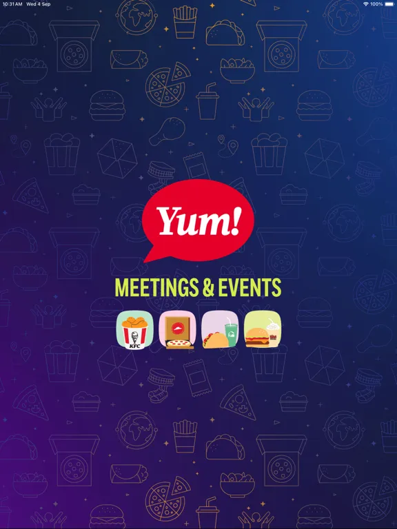 Screenshot di Yum! Meetings & Events iPad 
