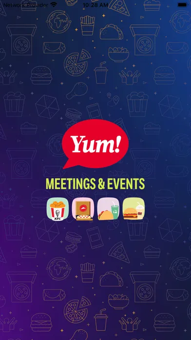 Screenshot di Yum! Meetings & Events