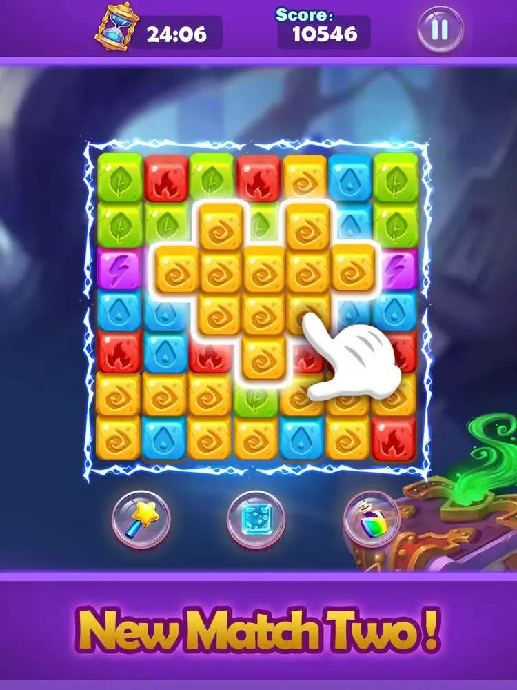 Tap Cubes - Sorceress Blast2 iPad 应用截图