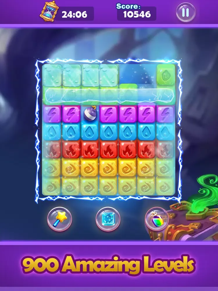Tap Cubes - Sorceress Blast2 iPad 应用截图