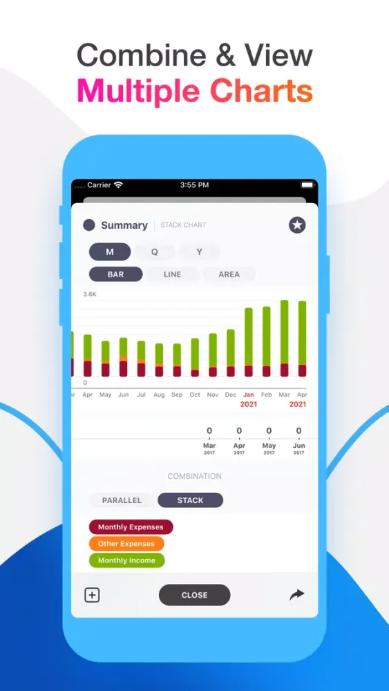 Captures d'écran de Chart Maker +