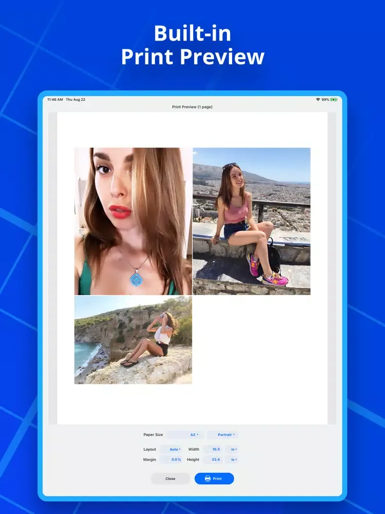 Photo Size Editor iPad  স্ক্রিনশট