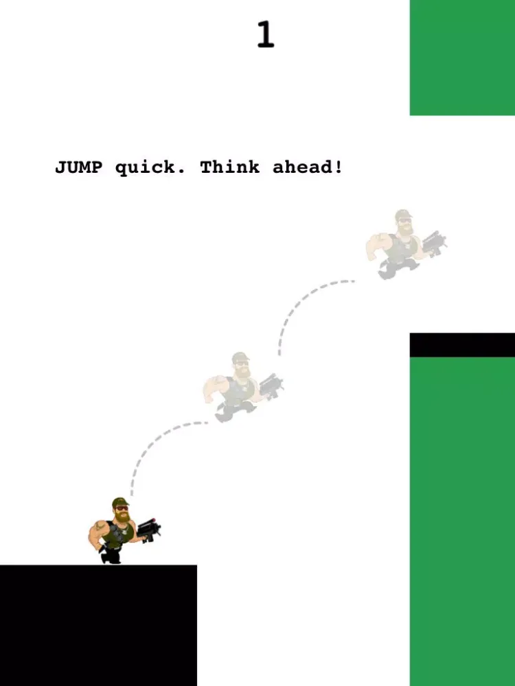 Amazing Hero Jumper - Shooting Platformer Indie Game of Color Tiles iPad  스크린샷