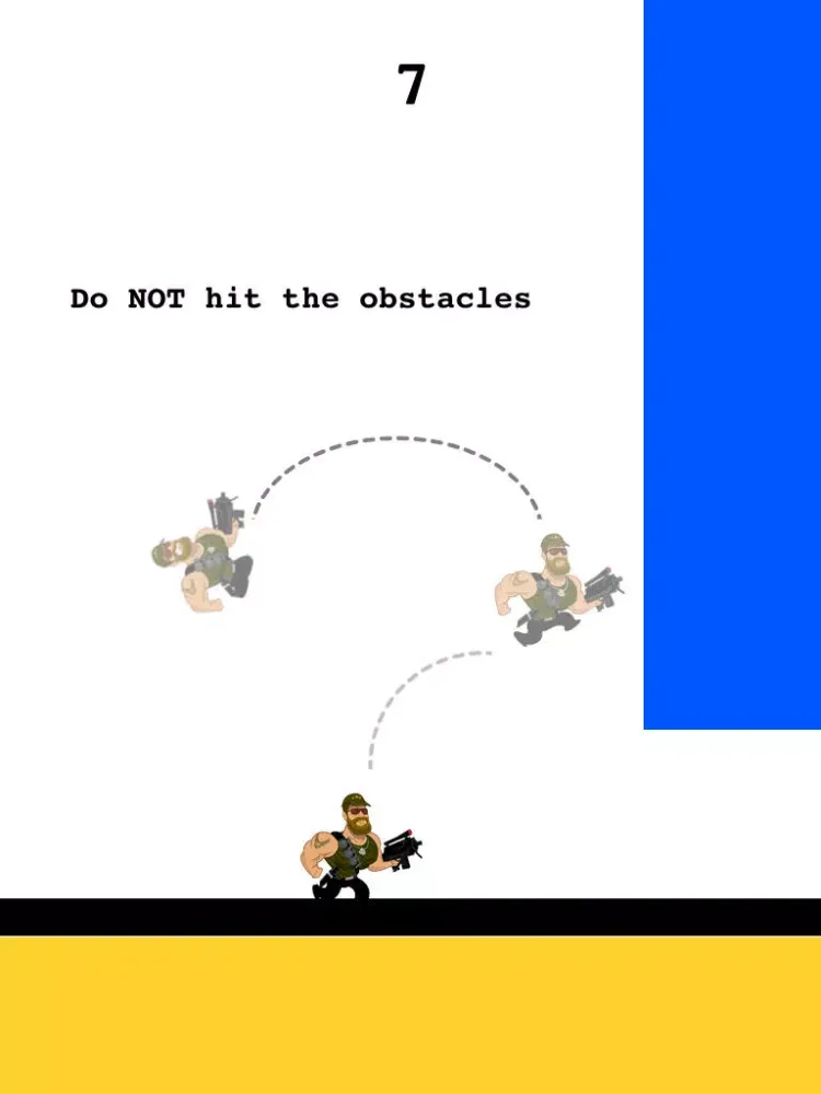 Amazing Hero Jumper - Shooting Platformer Indie Game of Color Tiles iPad  스크린샷