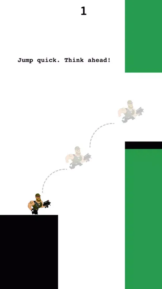 Amazing Hero Jumper - Shooting Platformer Indie Game of Color Tiles 스크린샷