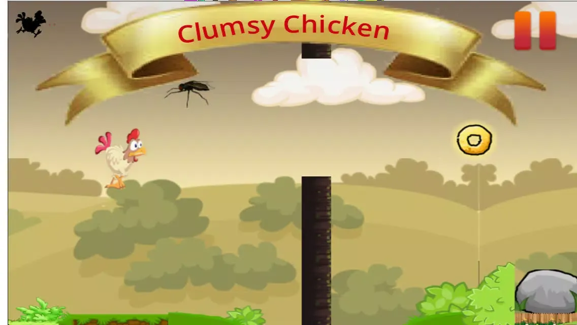 Tangkapan layar Clumsy Chicken - A Tiny Hero in the Farm