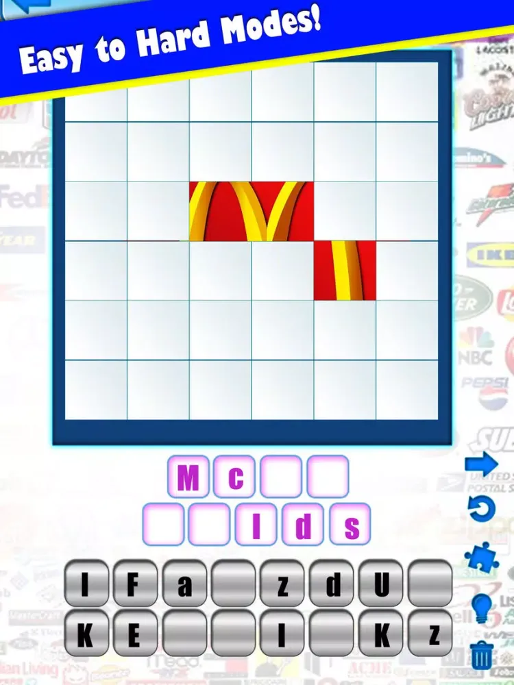 Logomania - the ultimate logo game iPad  স্ক্রিনশট