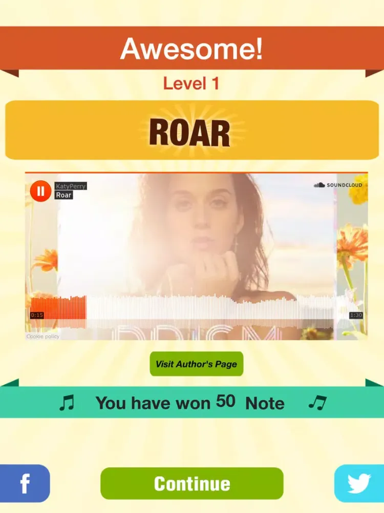 ภาพหน้าจอของ Piano Pop - Guess that Pop Music iPad 