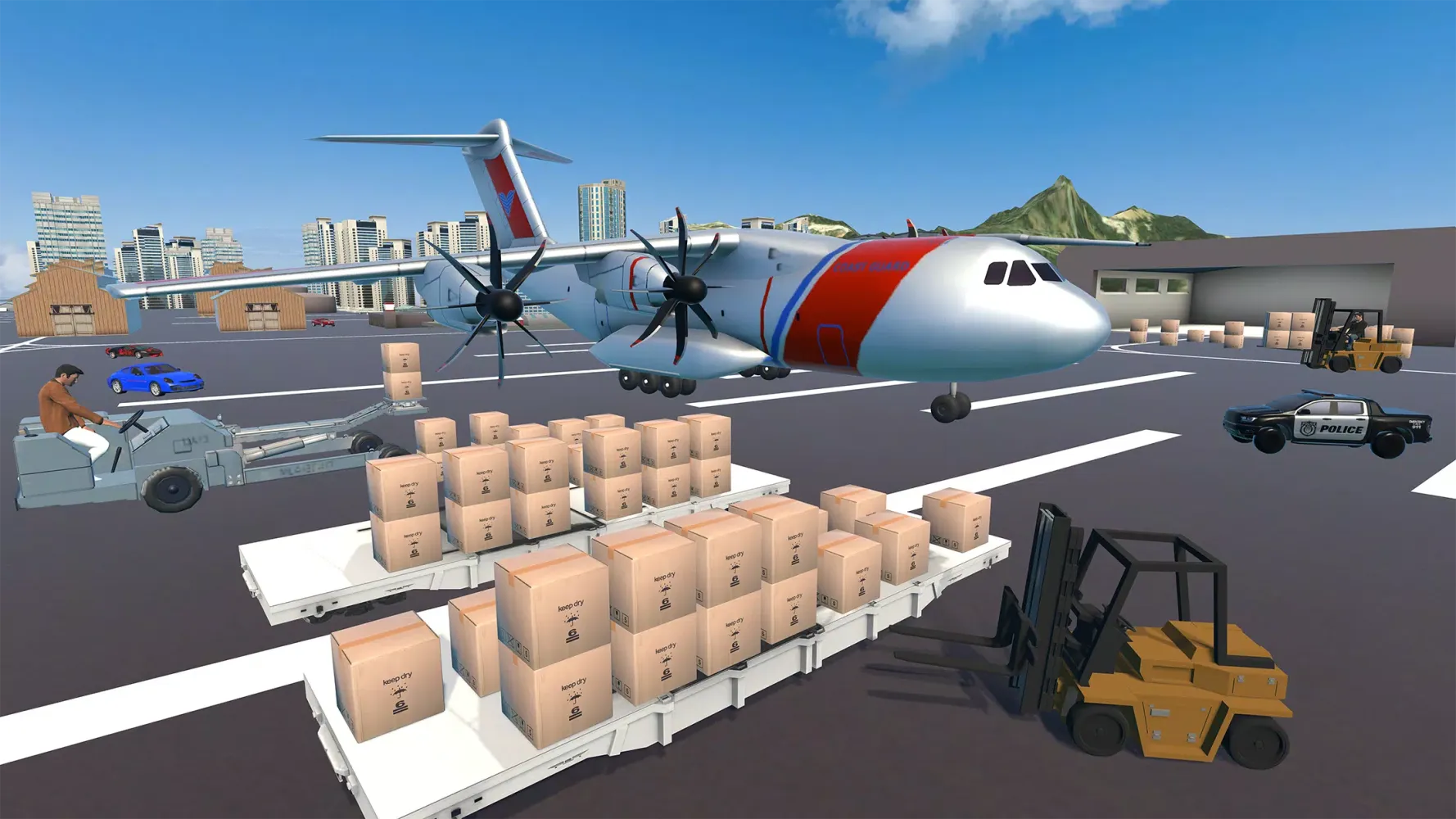 City Airplane Flight Pilot Sim スクリーンショット