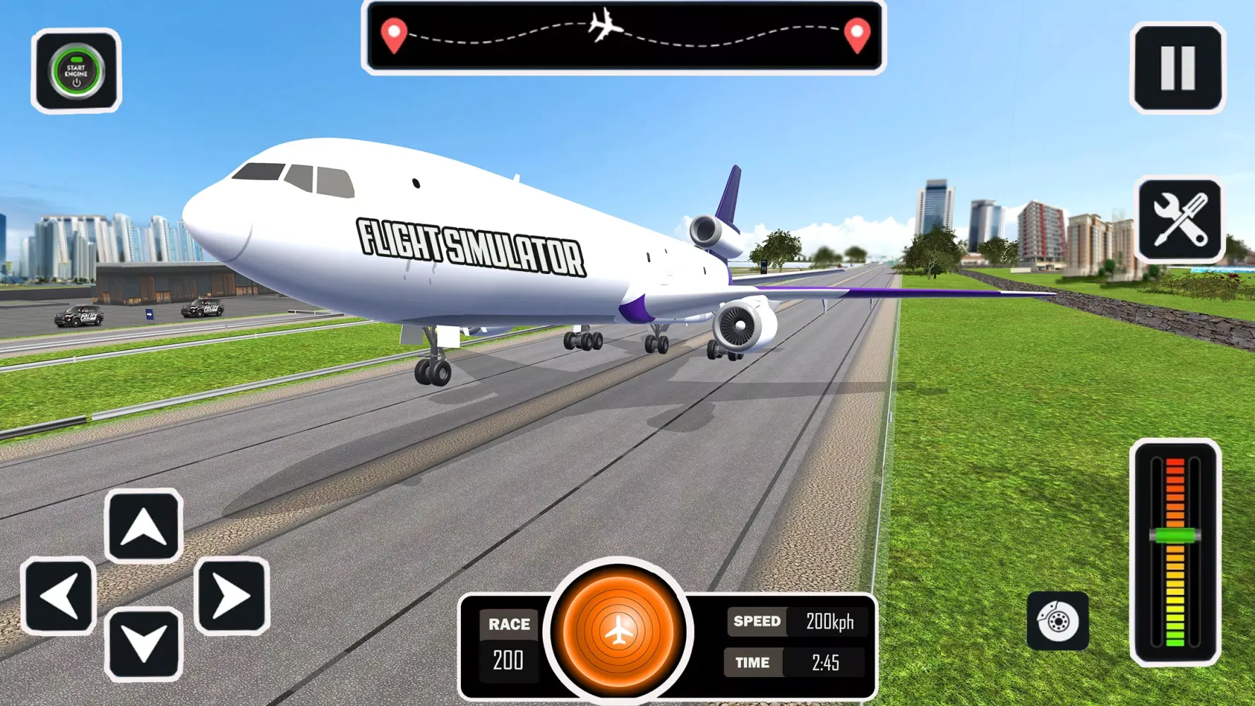 City Airplane Flight Pilot Sim スクリーンショット