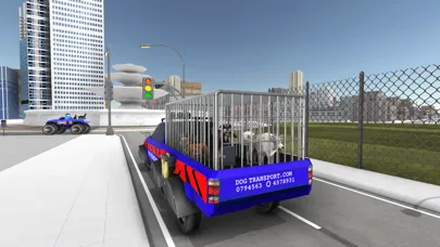 ภาพหน้าจอของ Monster Truck Dogs Transport