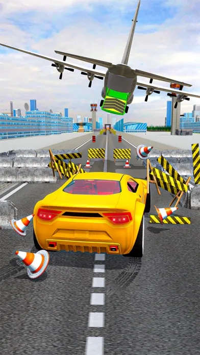 Stunt Plane Chase Mega Car স্ক্রিনশট