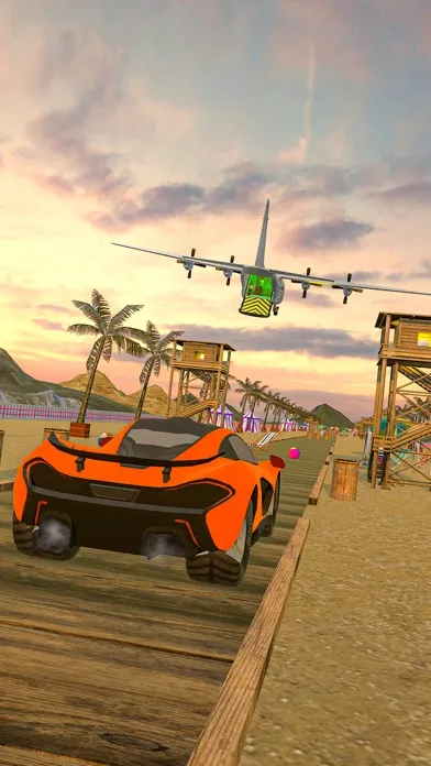 Stunt Plane Chase Mega Car স্ক্রিনশট
