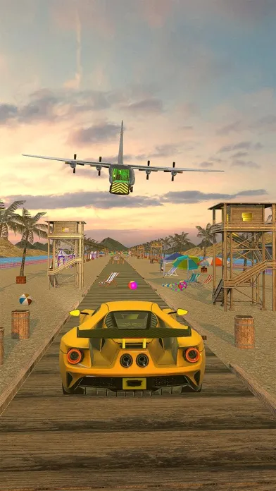 Stunt Plane Chase Mega Car স্ক্রিনশট