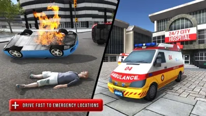 Rescue Ambulance Emergency Screenshots