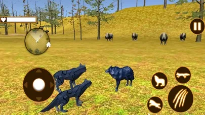 Ảnh chụp màn hình của The Wild Wolf Sim: Rpg Game 3D