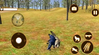 Ảnh chụp màn hình của The Wild Wolf Sim: Rpg Game 3D