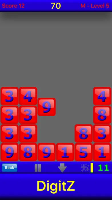 DigitZ - Brain-building fun! سکرین شاٹس