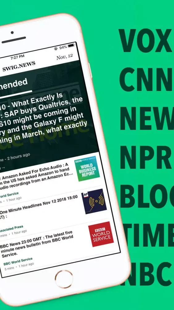 تصاویر Swig News: Daily News Podcasts