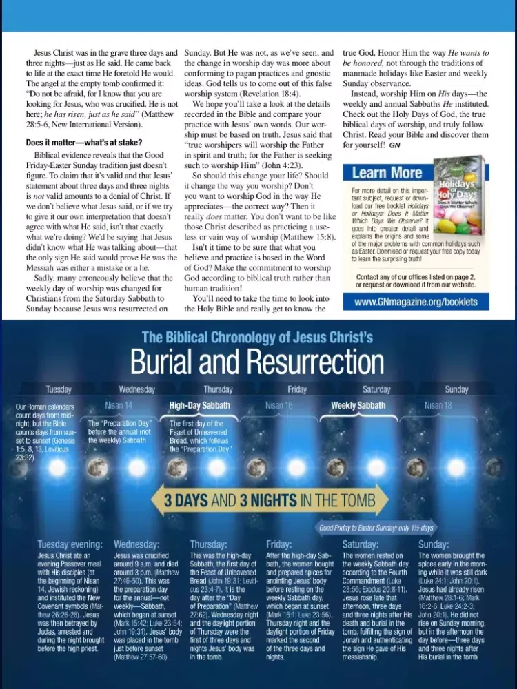ภาพหน้าจอของ The Good News Magazine iPad 