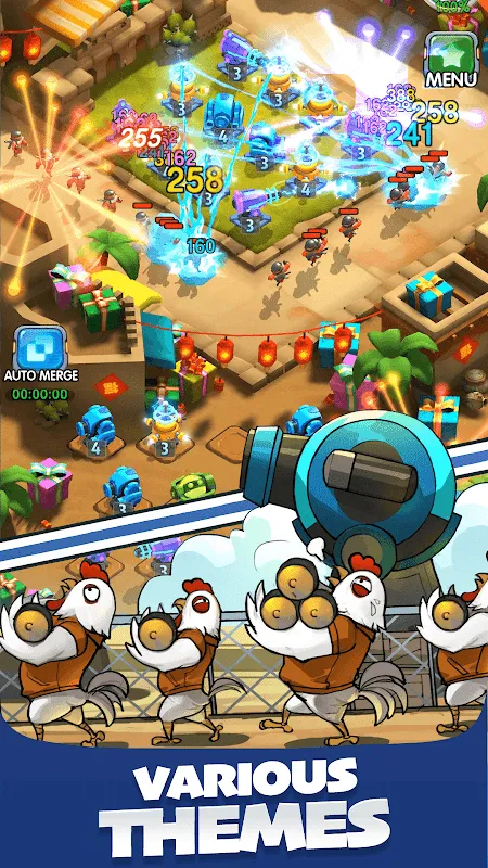 Rooster Defense Screenshots