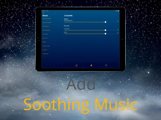 Ambient: Sleep Sounds Machine iPad  Screenshots