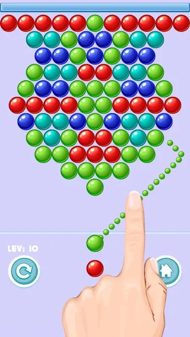 Скриншоты Bubble Shooter - Tap Finger