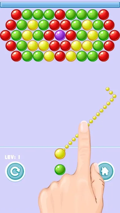 Скриншоты Bubble Shooter - Tap Finger