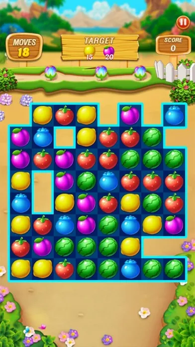 Tangkapan layar Fruit Frenzy Link Match Puzzle