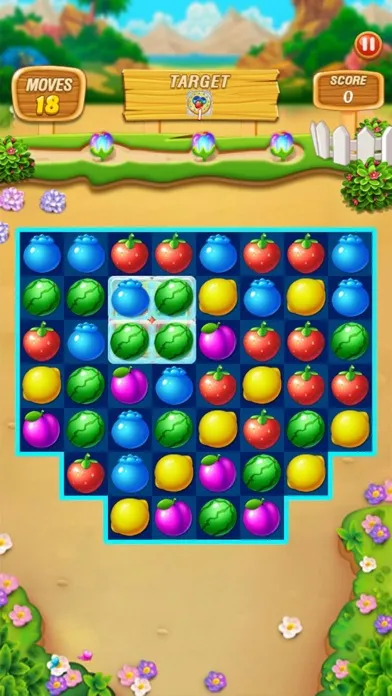 Tangkapan layar Fruit Frenzy Link Match Puzzle