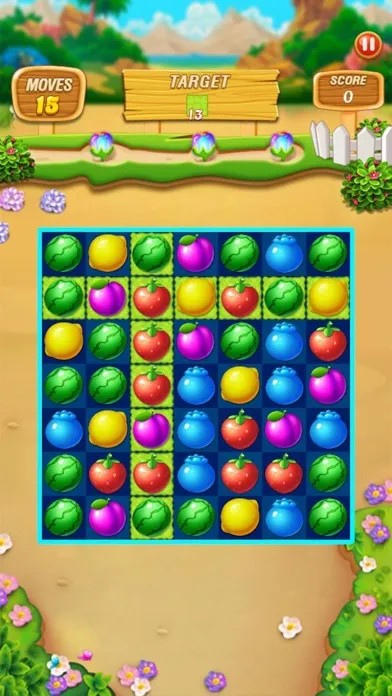 Tangkapan layar Fruit Frenzy Link Match Puzzle