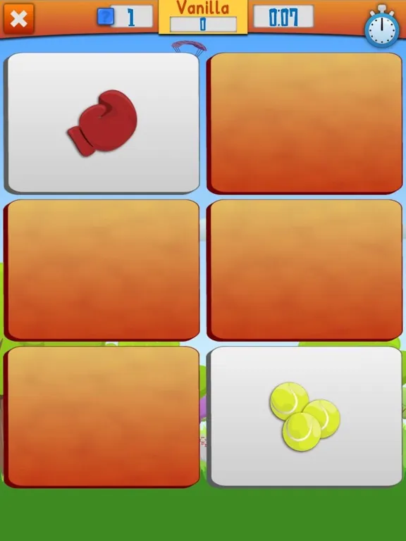 Memory Training Match iPad  Screenshots