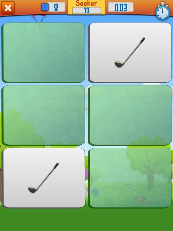 Memory Training Match iPad  Screenshots