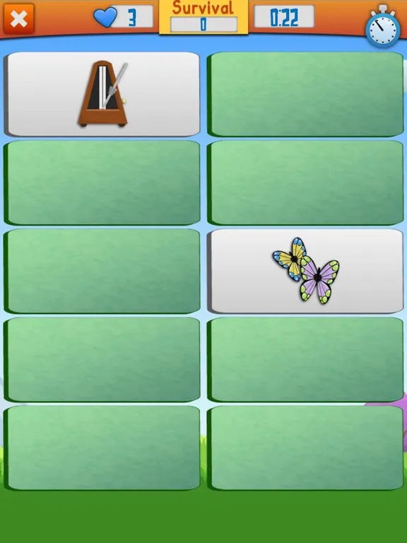 Memory Training Match iPad  Screenshots