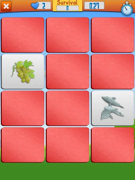 Memory Training Match iPad  Screenshots