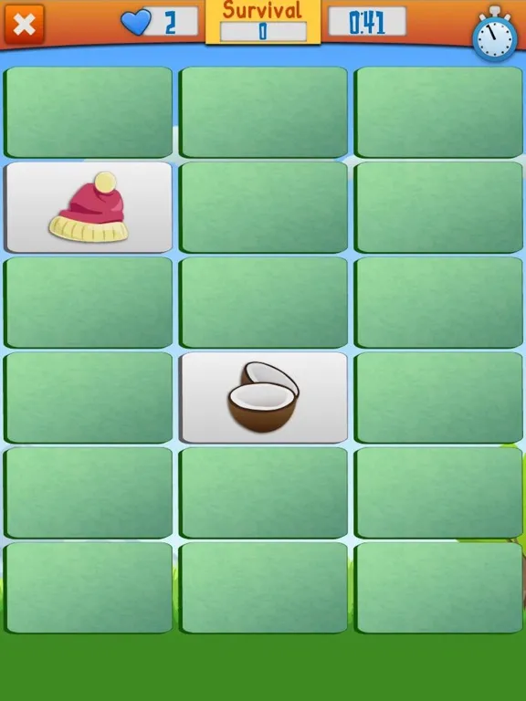 Memory Training Match iPad  Screenshots
