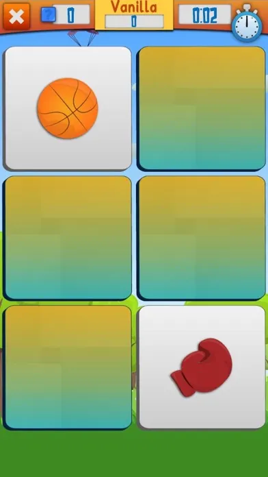 Memory Training Match Screenshots