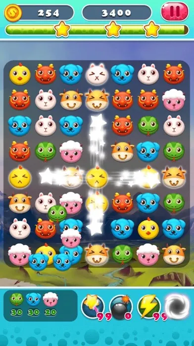 Pet Crush Blast Mania سکرین شاٹس