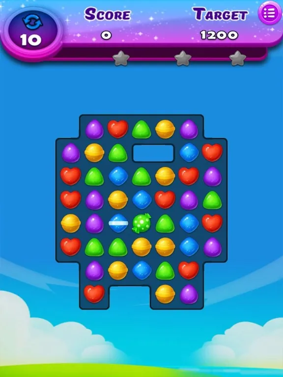 Sweet Candy Blast Fever iPad 应用截图