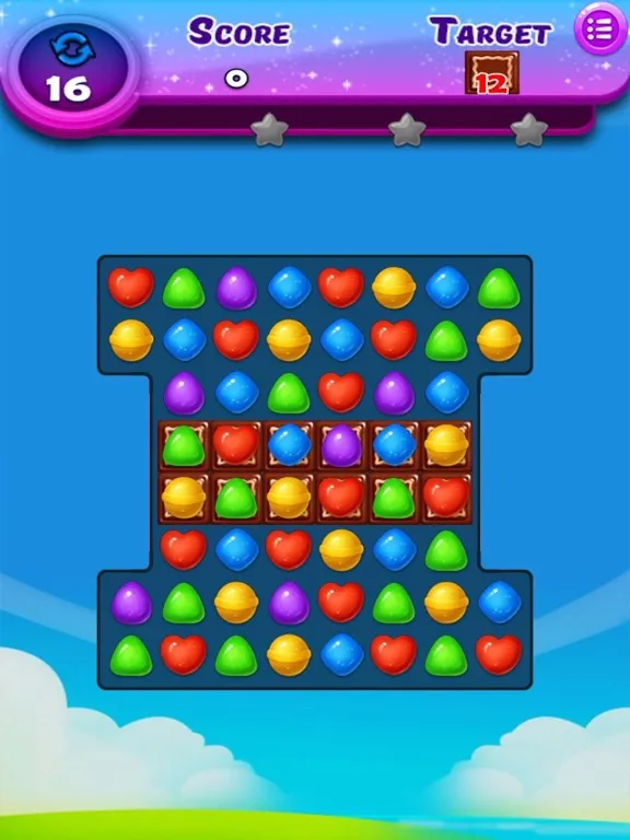Sweet Candy Blast Fever iPad 应用截图