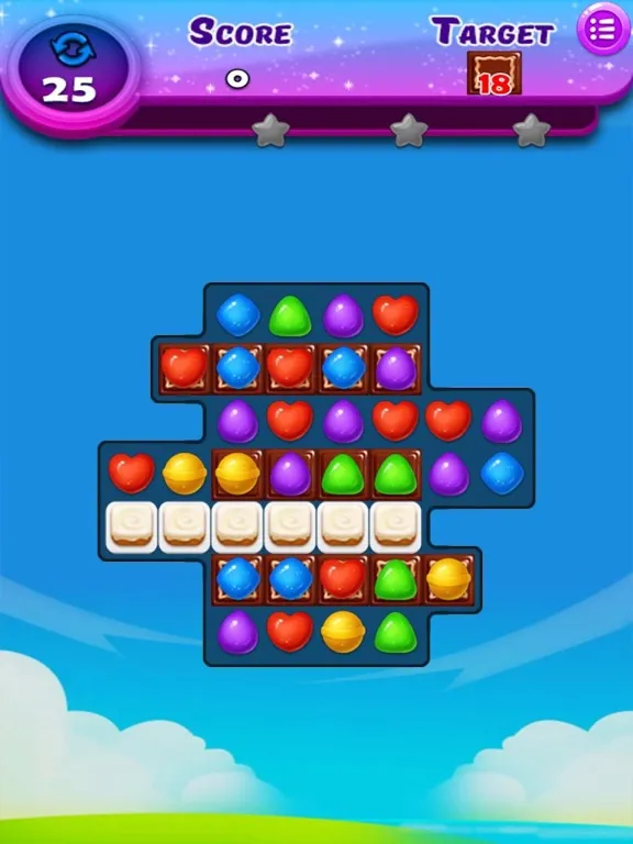 Sweet Candy Blast Fever iPad 应用截图
