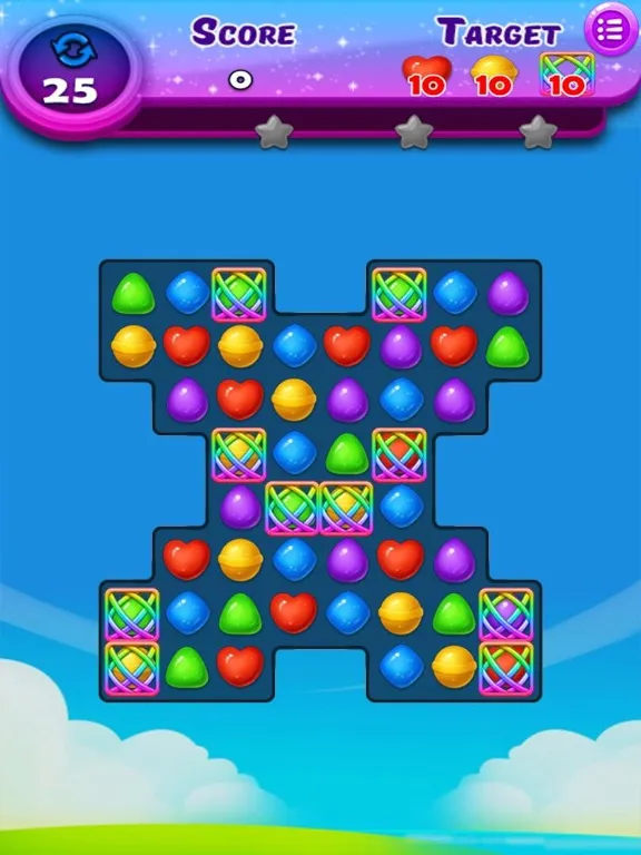 Sweet Candy Blast Fever iPad 应用截图