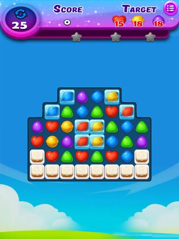 Sweet Candy Blast Fever iPad 应用截图